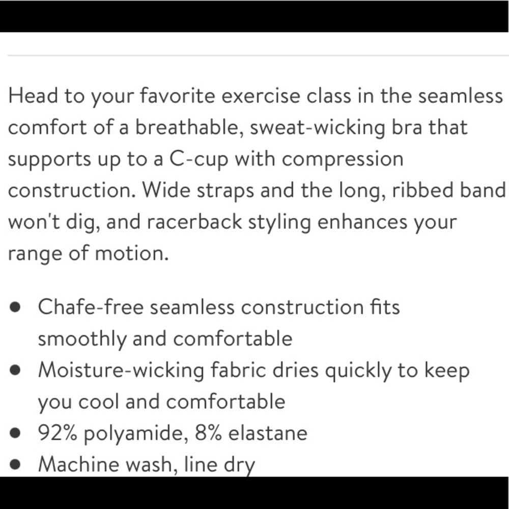 Sweaty Betty Stamina Sports Bra. - Picture 8 of 15
